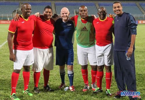 FIFA's Infantino pays tribute to ex-T&T captain.