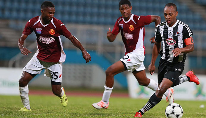 Stern John gives Central ninety minutes but North East Stars hit Sharks for six in Couva.