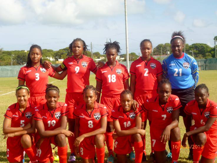 2013 Women's U-17 Team vs Antigua