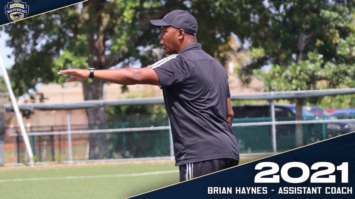 Brian Haynes named Charlotte Independence Assistant Coach
