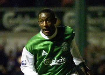 Russell Latapy at Hibs