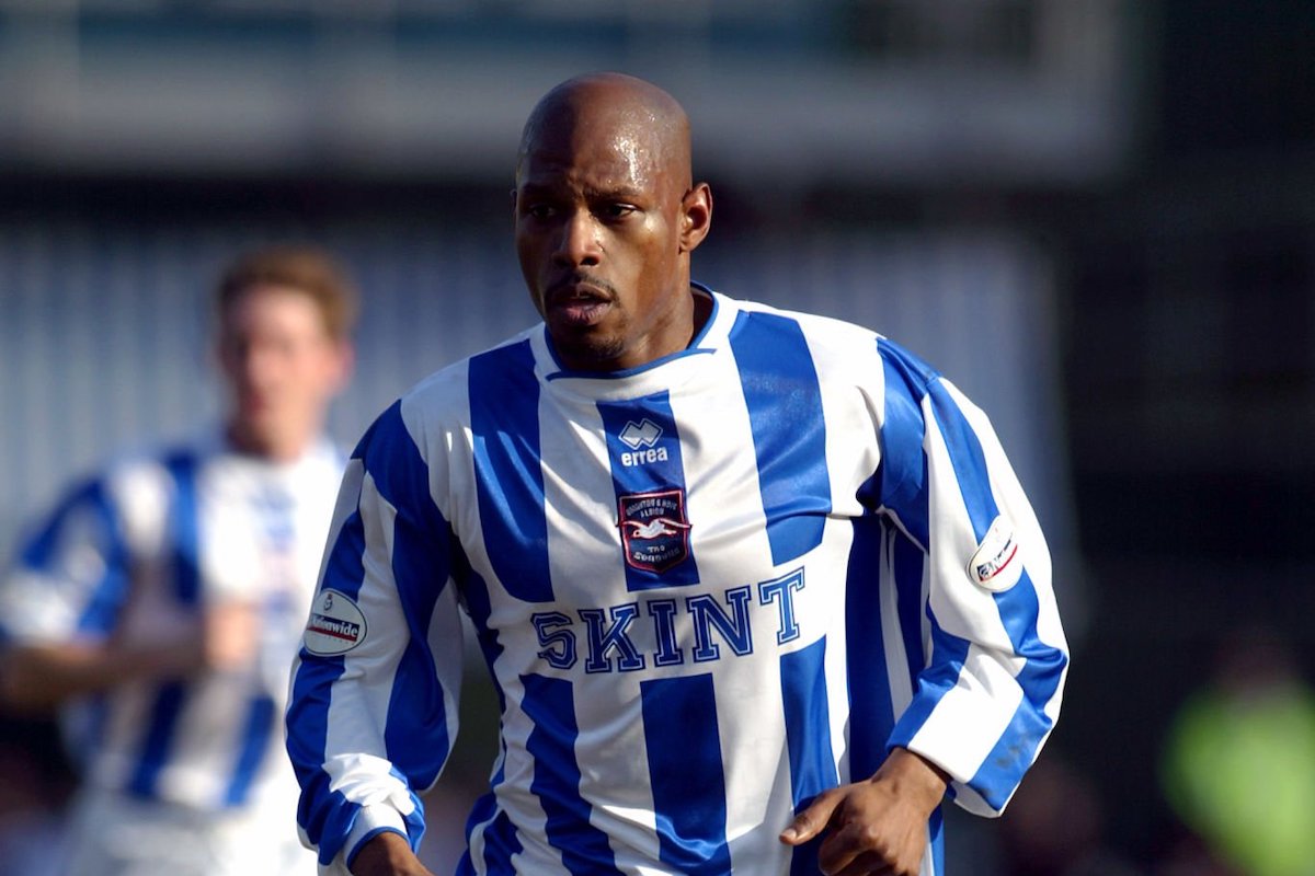 Brighton & Hove Albion's Tony Rougier in action during a Division one match against Nottingham Forest on March 15th 2003 (Photo by Adam Davy/EMPICS via Getty Images)