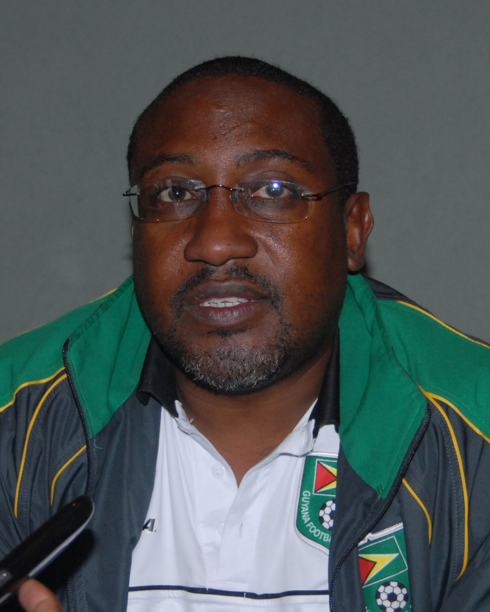 Jamaal Shabazz as Guyana's head coach