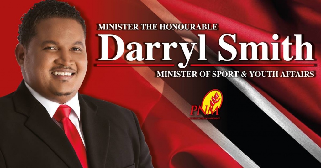 Minister of Sport Darryl Smith