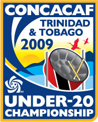 Under-20 logo for the current tour in Trinidad and Tobago.