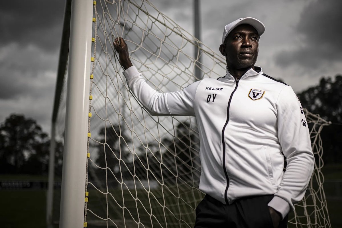 Dwight Yorke’s exit from Macarthur FC was sparked by a dressing room spray that stunned players and staff. PHOTO CREDIT: Wolter Peeters