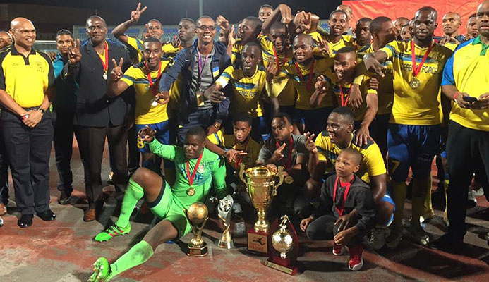 Defence Force retains Digicel Pro Bowl after beating Central in shootout