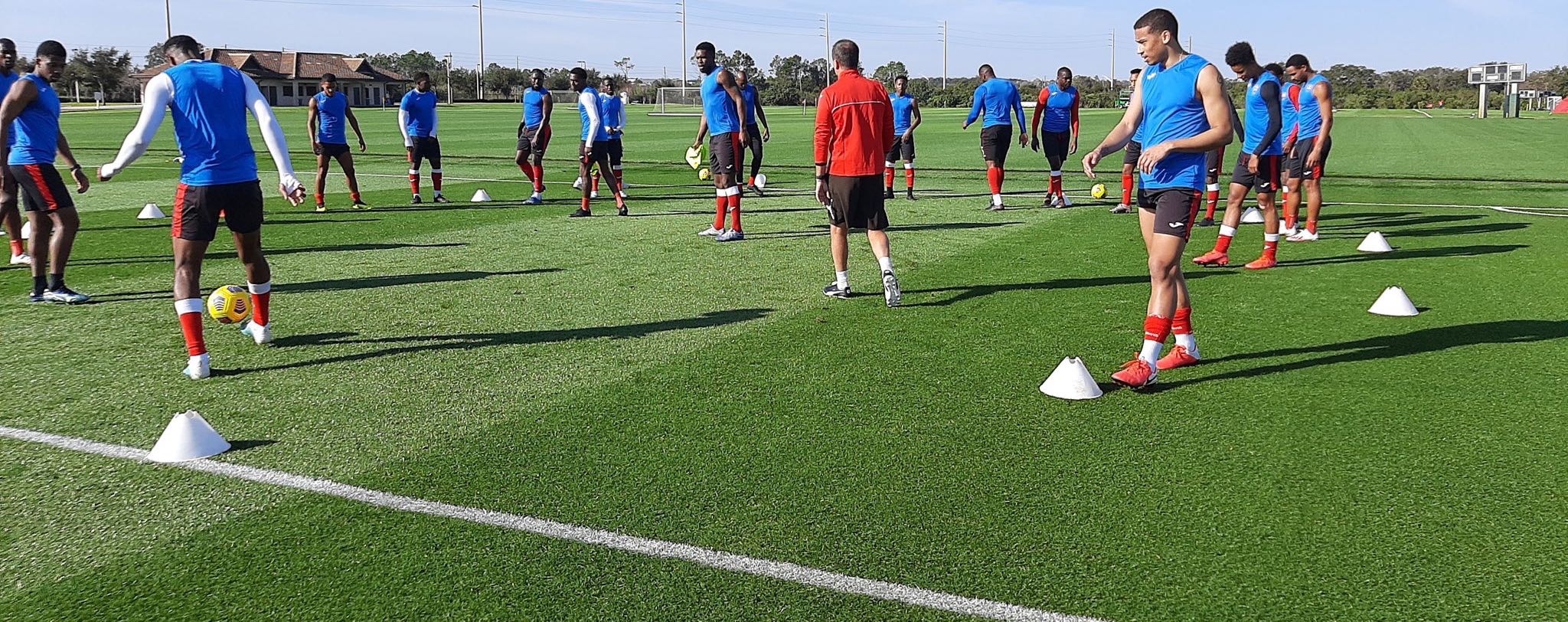 Photo: T&T training in Florida earlier this year.
