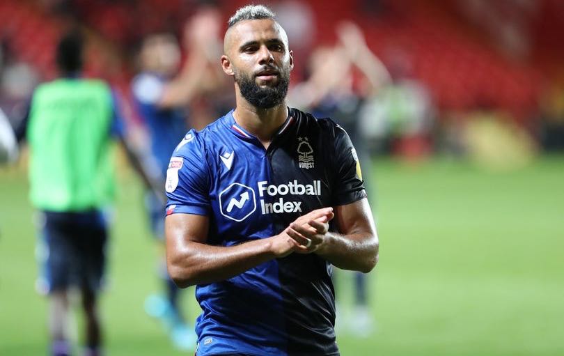 Forest's John Bostock applauds the fans after the Sky Bet Championship match at The Valley (Image: Dan Westwell)