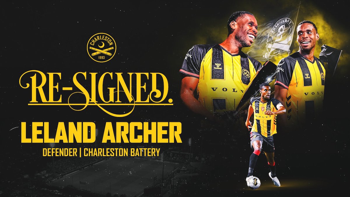 Leland Archer re-signed by Battery to multi-year contract