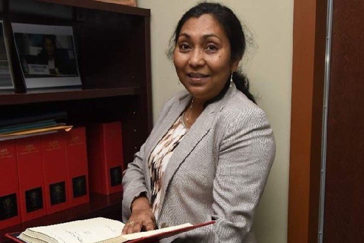 Former Chief Immigration Officer Charmaine Gandhi-Andrews