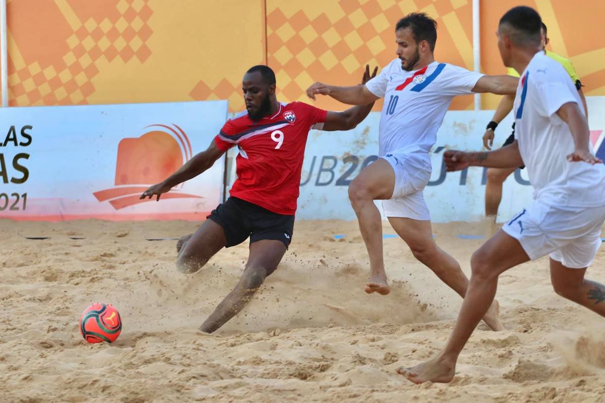 Paraguay win fourth straight beach soccer warm-up against Trinidad and Tobago