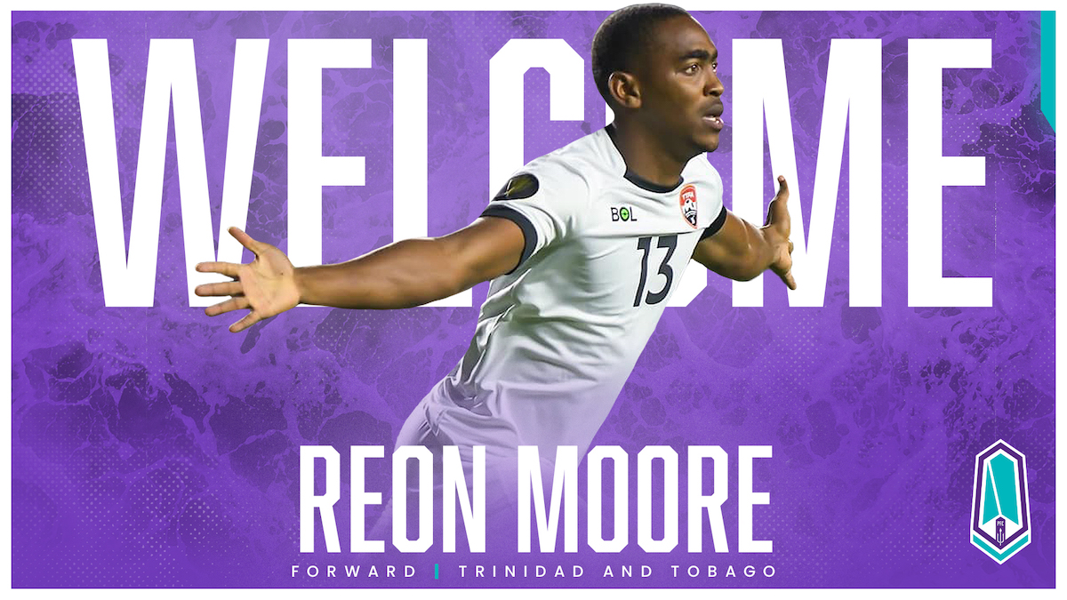 Pacific FC Signs Striker Reon Moore: Trinidad and Tobago International joins Tridents on a two-year guaranteed contract