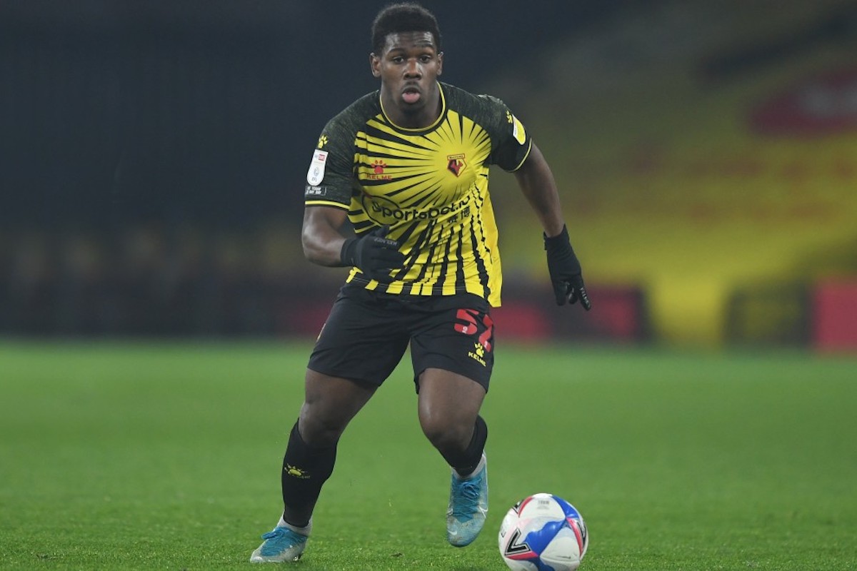 Watford FC midfielder Daniel Phillips in action during and English Championship match against Preston North End at Vicarage Road Stadium, Watford, England on November 28th 2020.