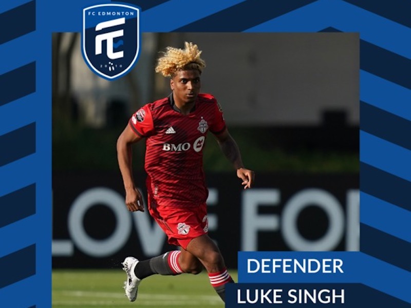FC Edmonton acquires Luke Singh on loan from Toronto FC