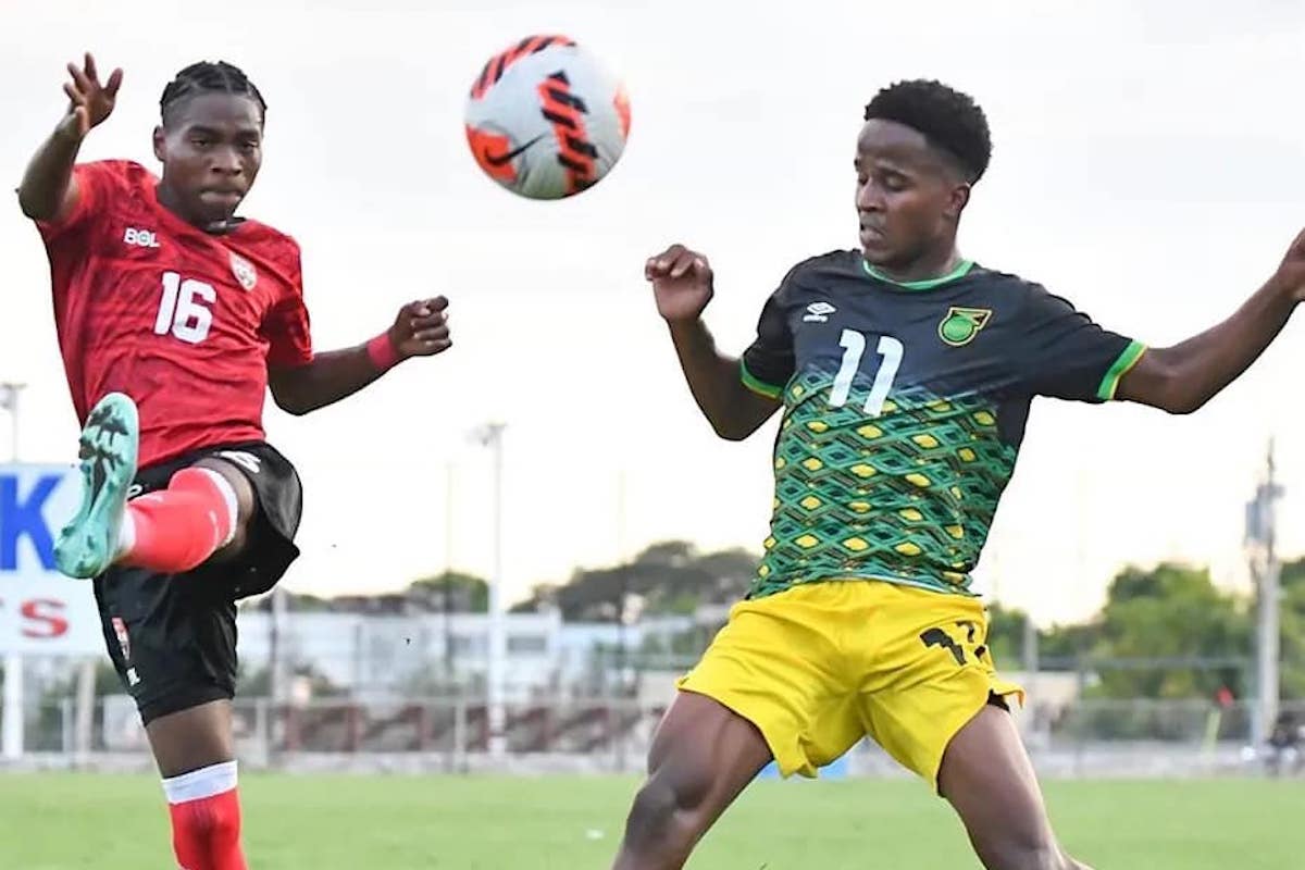 Jamaica U-17 vs Trinidad and Tobago U-17 at Arnett Gardens Stadium, Kingston, Jamaica on Saturday, February 4th 2023.