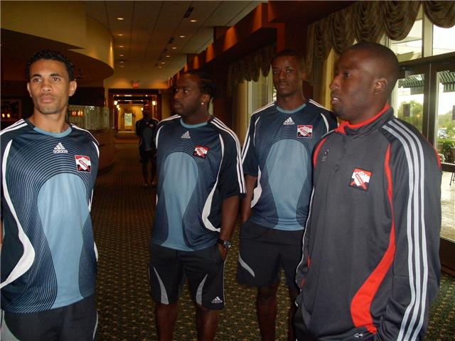 Players at de hotel.