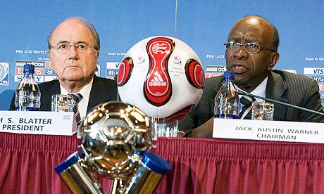 Jack Warner and Sepp Blatter